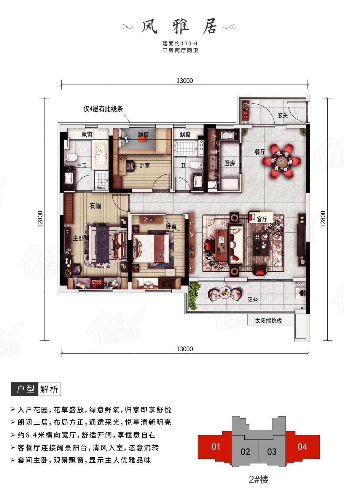 荆门碧桂园楚悦台都有什么户型?户型好不好?