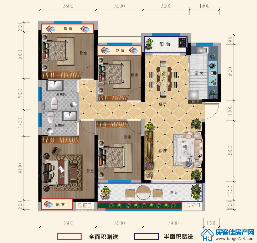 洋丰·象山玉园户型图