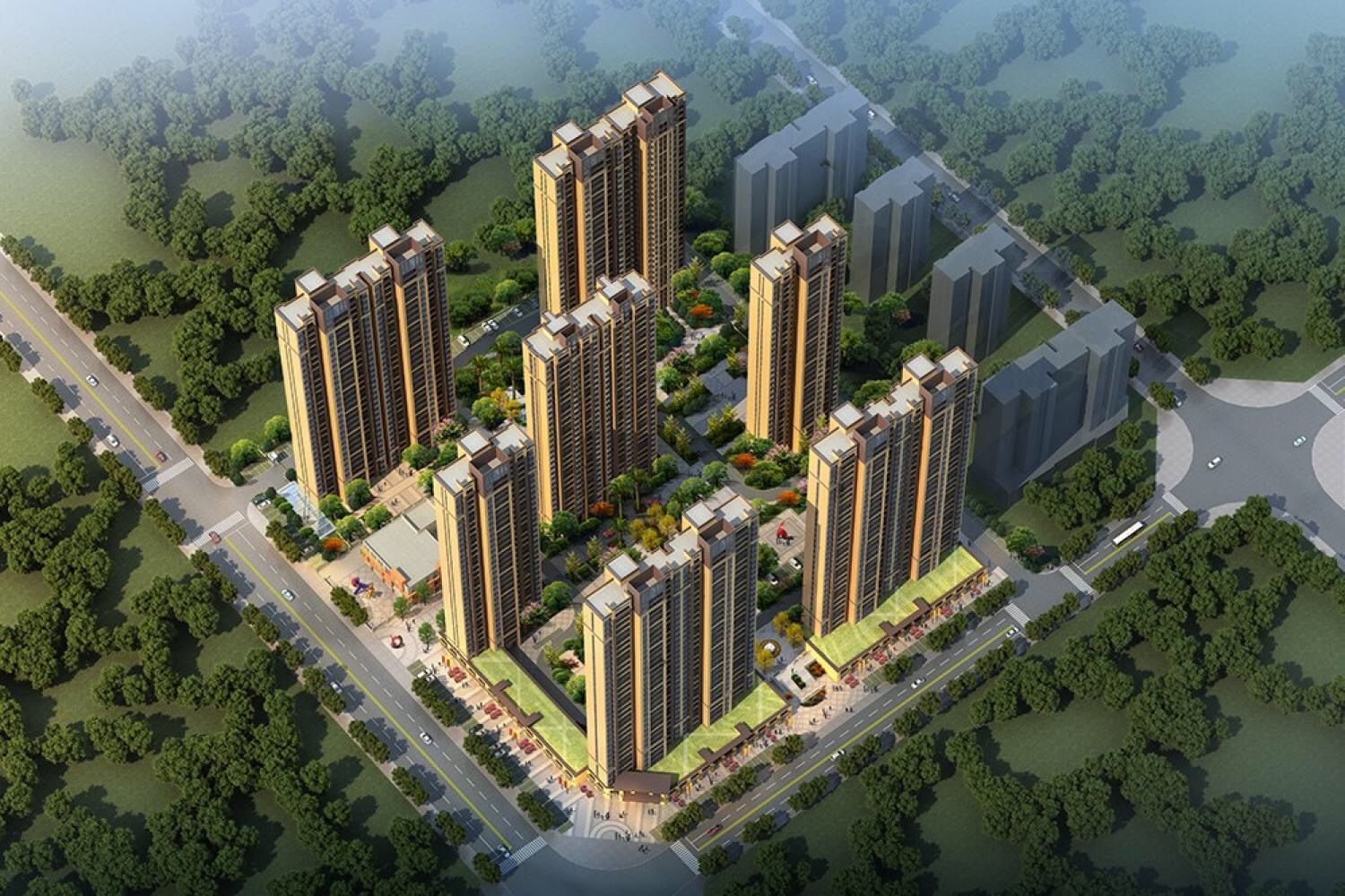 荆门诺思幸福城106-146㎡实景现房即买手续办完即可装修