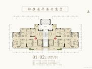 01/02户型 约164m&sup2;