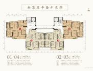 01/02户型 约136m&sup2;