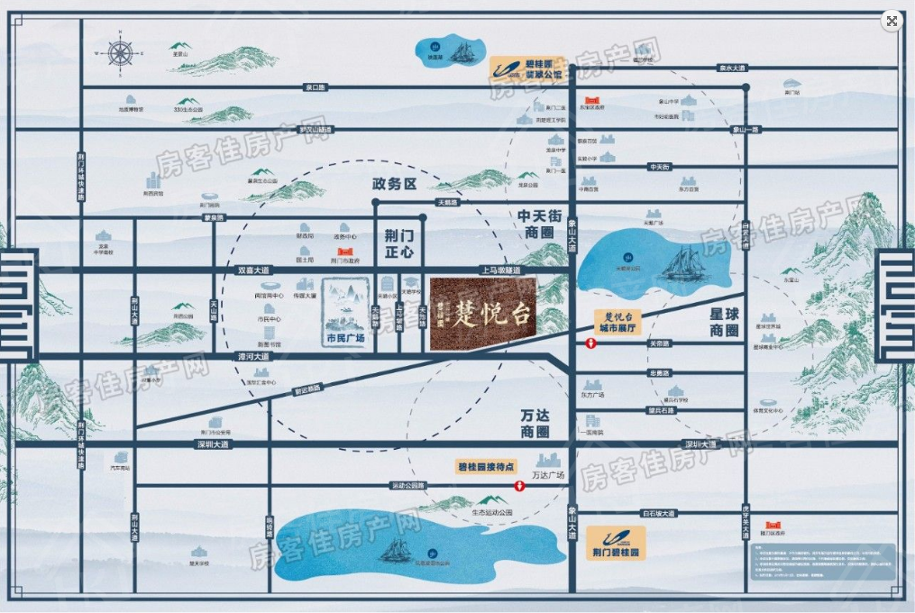 碧桂园交通规划图 碧桂园交通规划图
