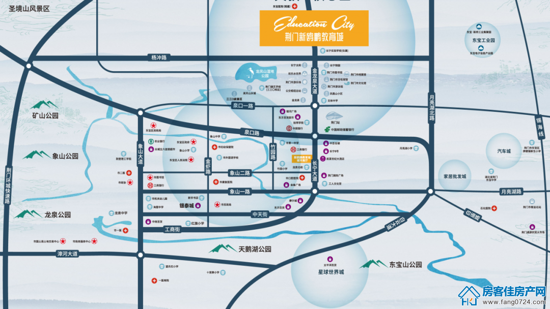 新鸥鹏教育城区位图 新鸥鹏教育城区位图