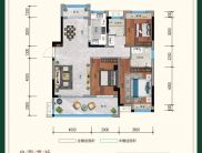 19#C户型（19/26号同）  约118.34m²